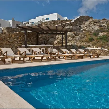 Villa Deluxe Mykonos Pareja Ii 2 Bedroom Outdoor Pool Beautiful Location Panormos